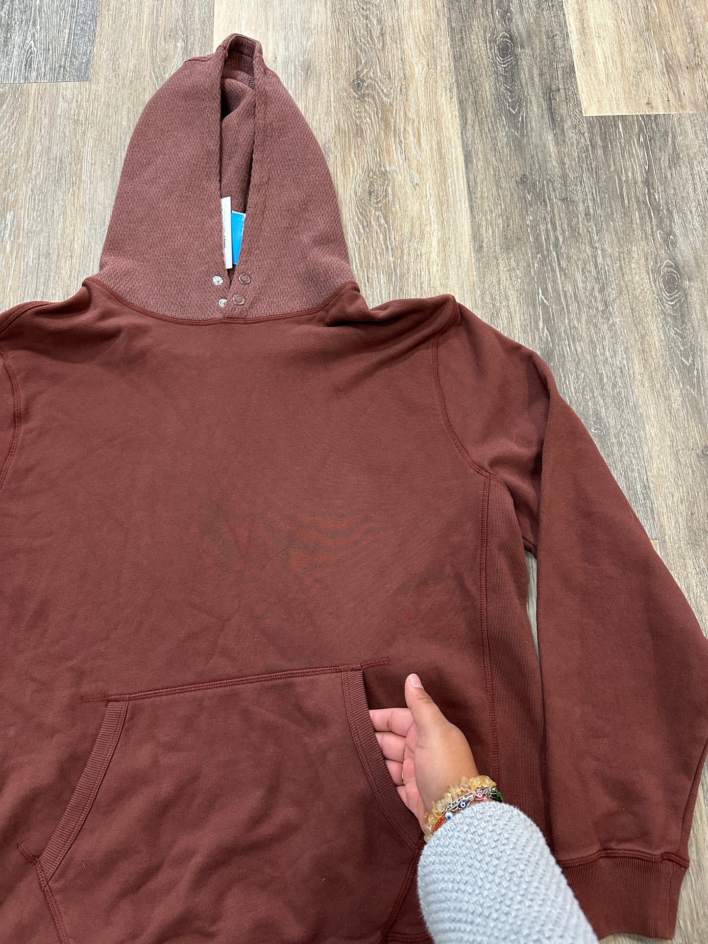 Sweatshirt Hoodie By Taylor Stitch In Brown, Size: Xl