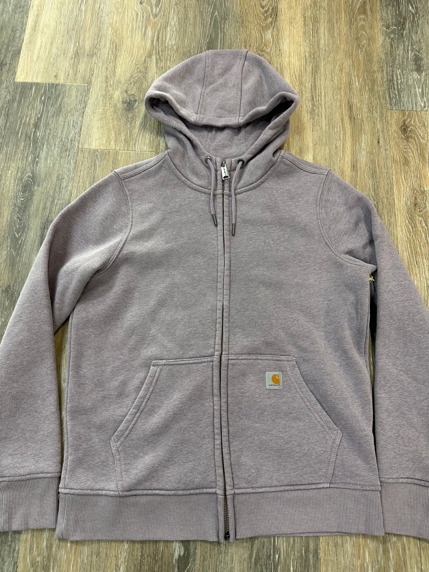 Sweatshirt Hoodie By Carhartt In Purple, Size: M