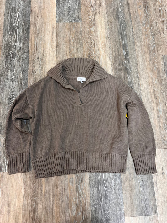 Sweater By Evereve In Brown, Size: M