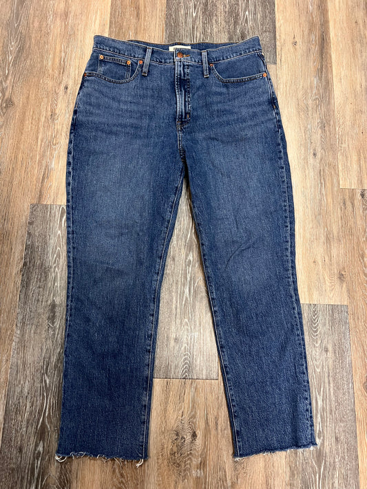 Jeans Boyfriend By Madewell In Blue Denim, Size: 12/31