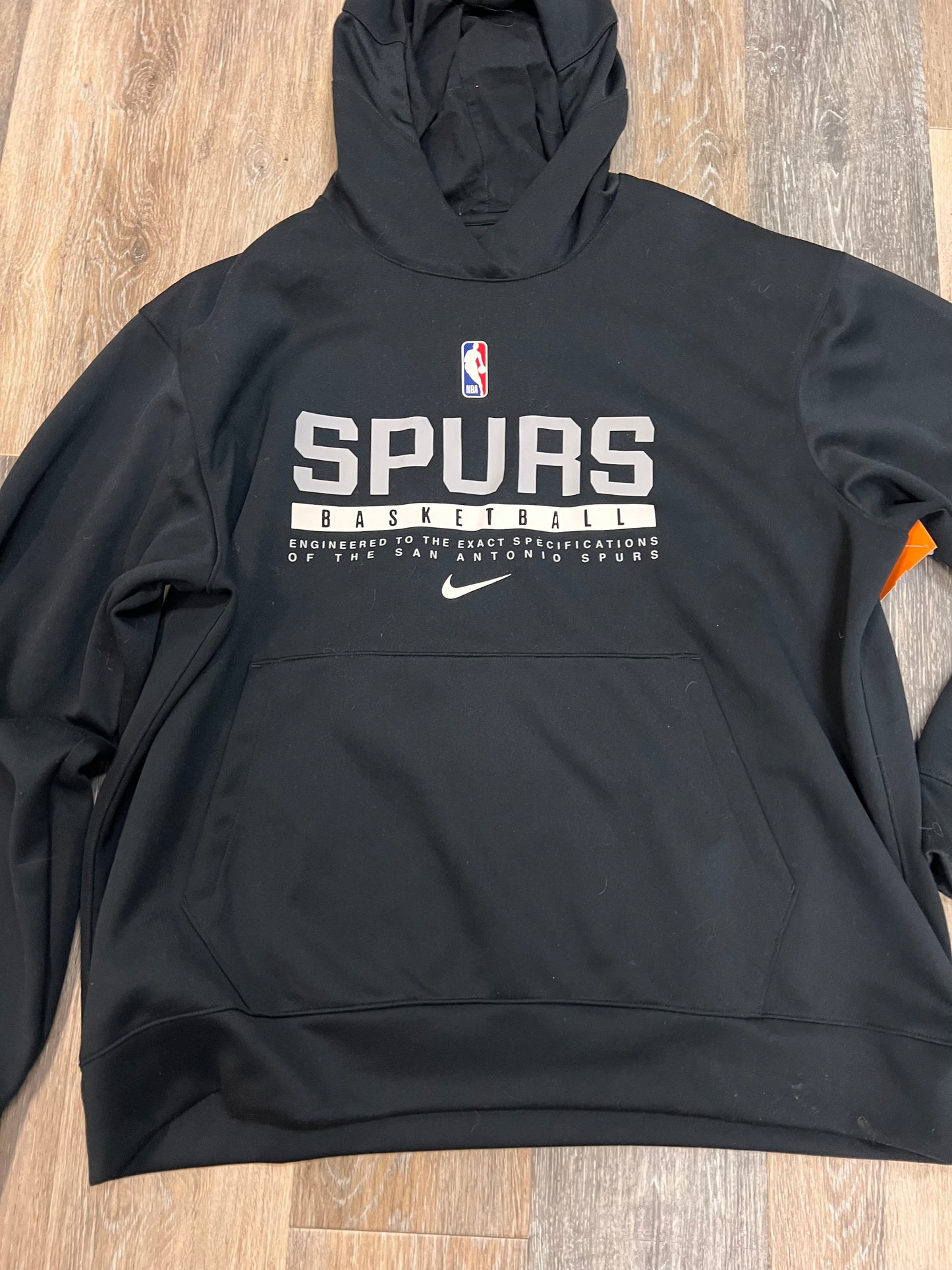 Sweatshirt Hoodie By Nike NBA In Black, Size: Xl