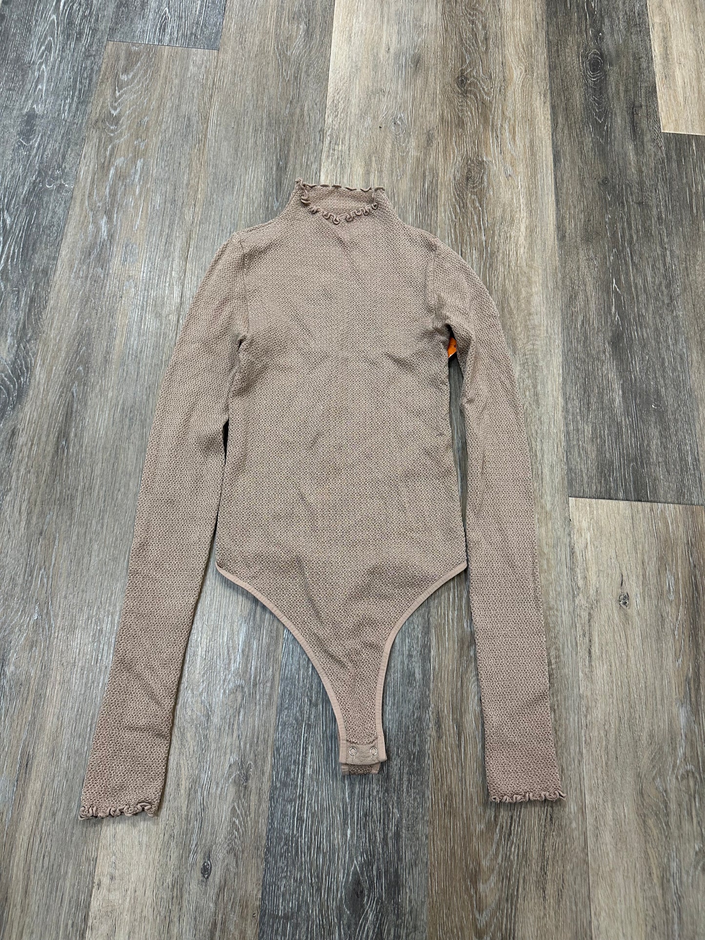 Bodysuit By Free People In Tan, Size: Xs