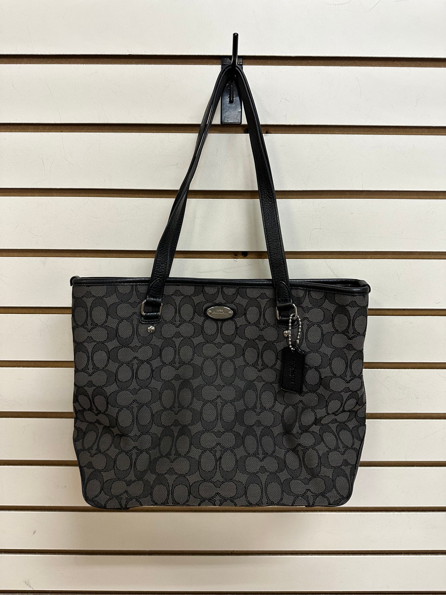 Tote Designer By Coach, Size: Medium