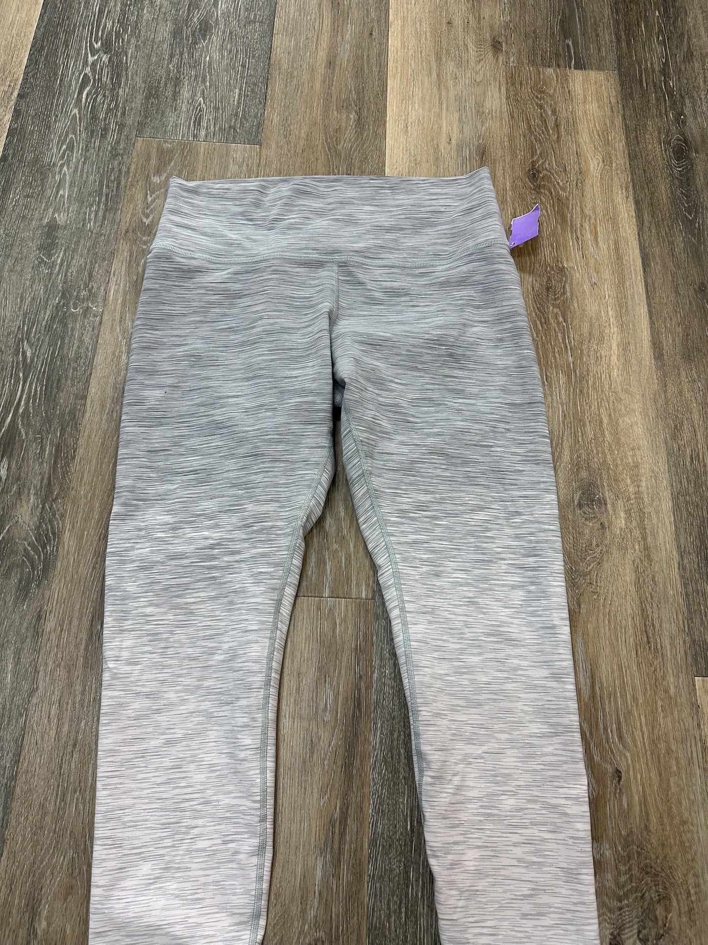 Athletic Leggings By Lululemon In Grey, Size: 12