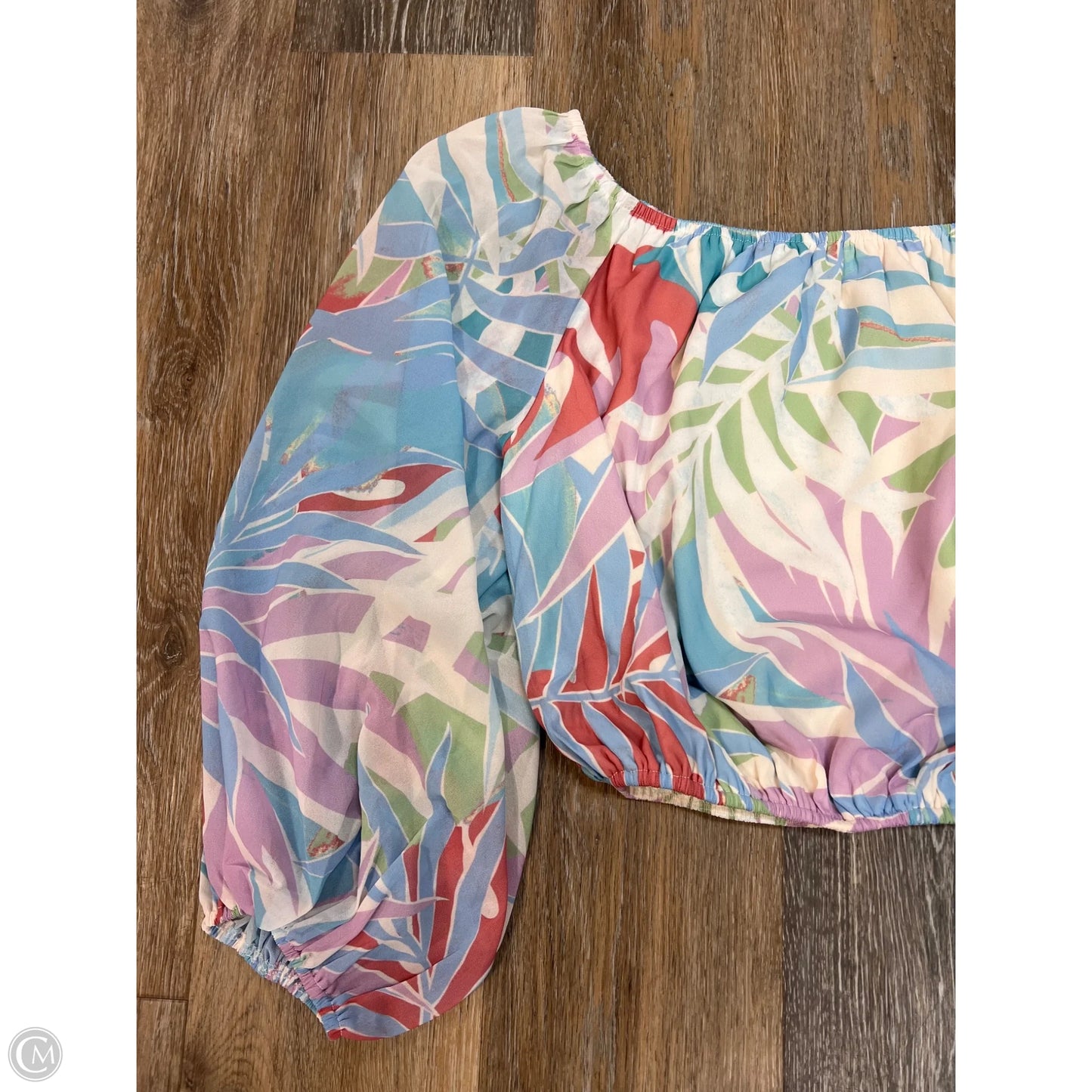 Top Long Sleeve By Pink Lily In Multi-colored, Size: S