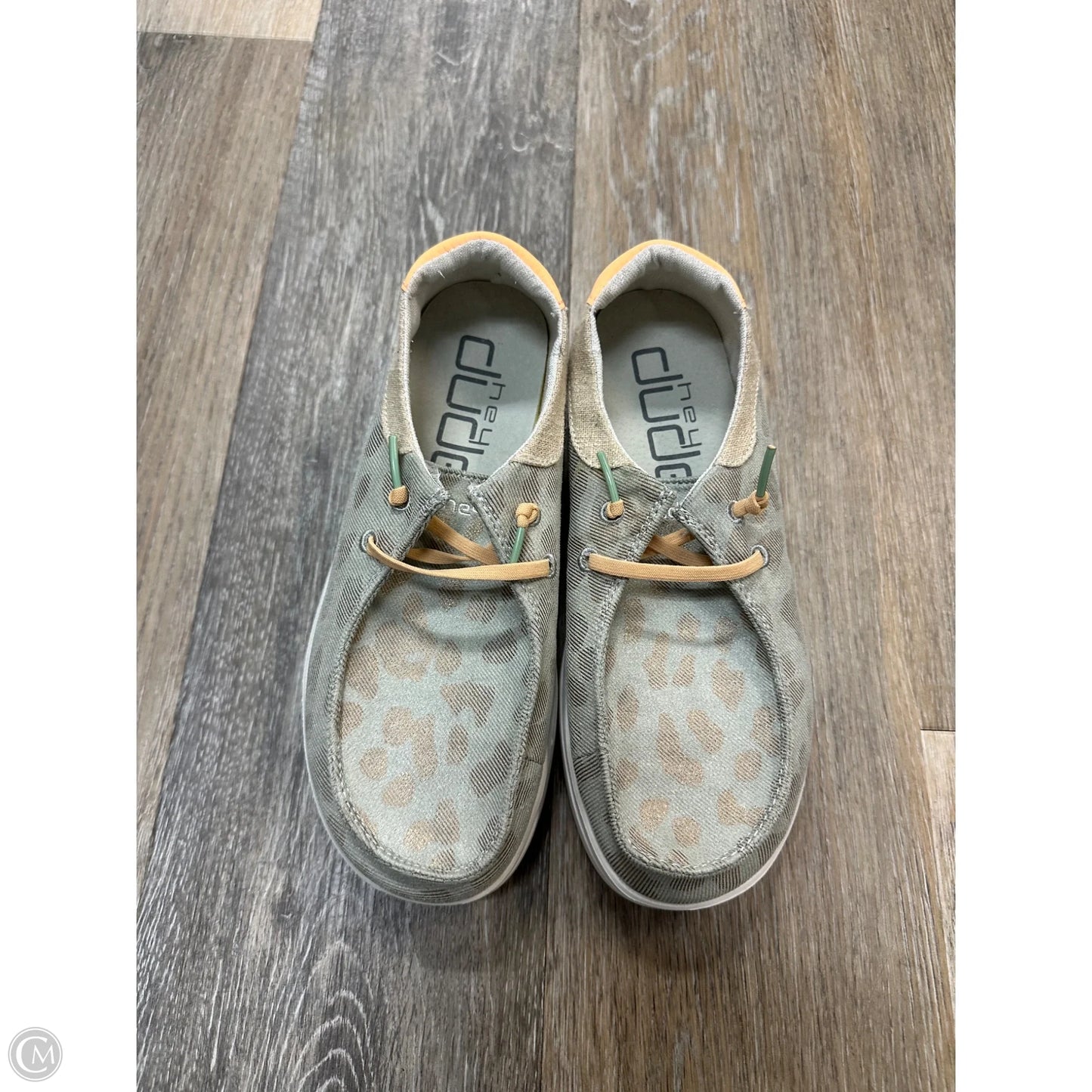 Shoes Athletic By Hey Dude In Animal Print, Size: 6