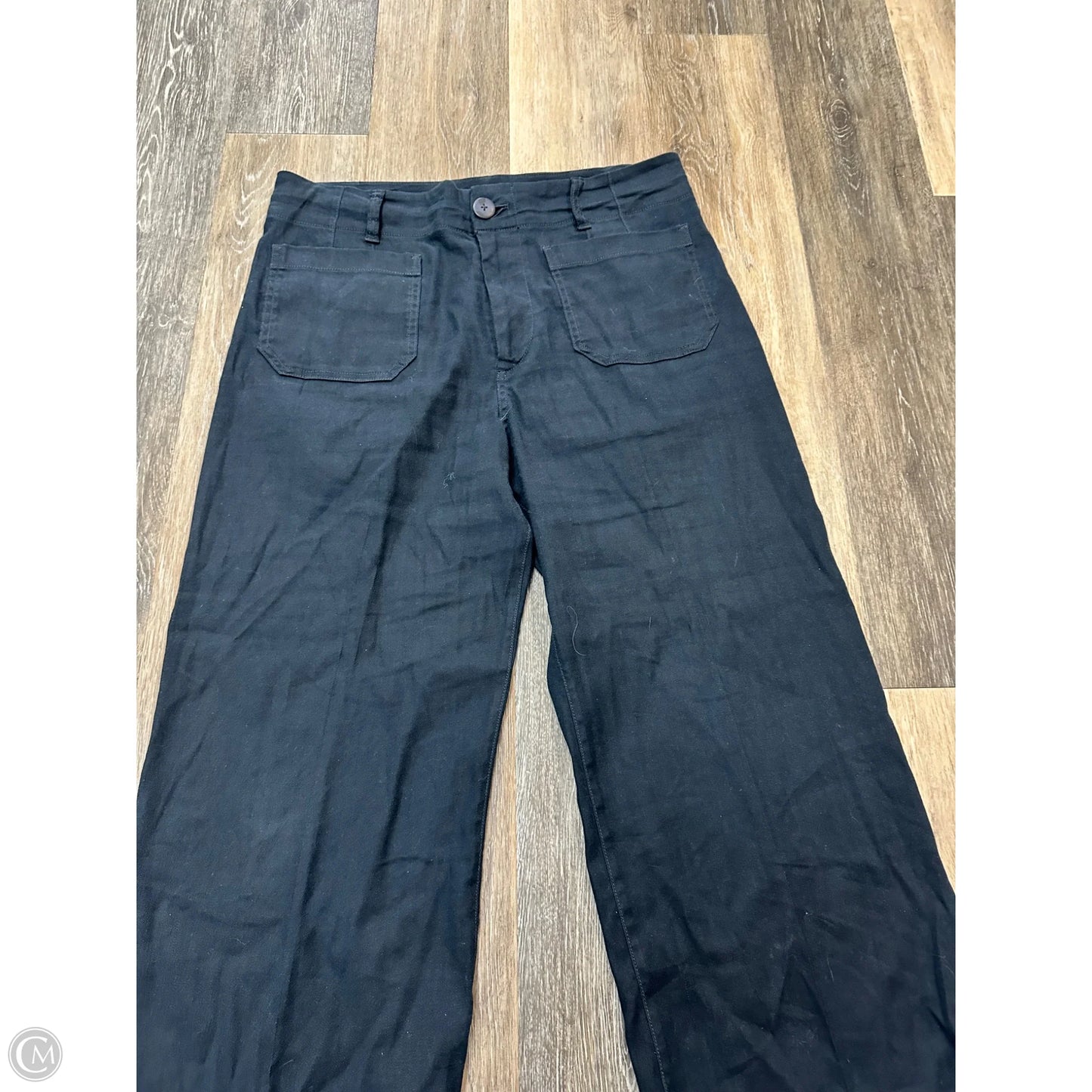 Pants Cropped By Maeve In Navy, Size: 12p
