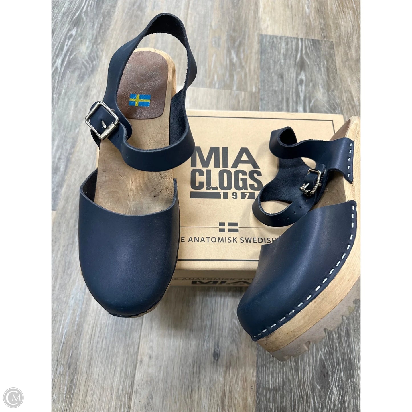 Shoes Heels Block By Mía x Anatomisk In Blue, Size: 9