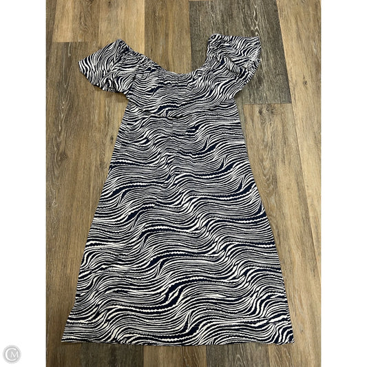 Dress Casual Midi By Lulu B In Blue, Size: S