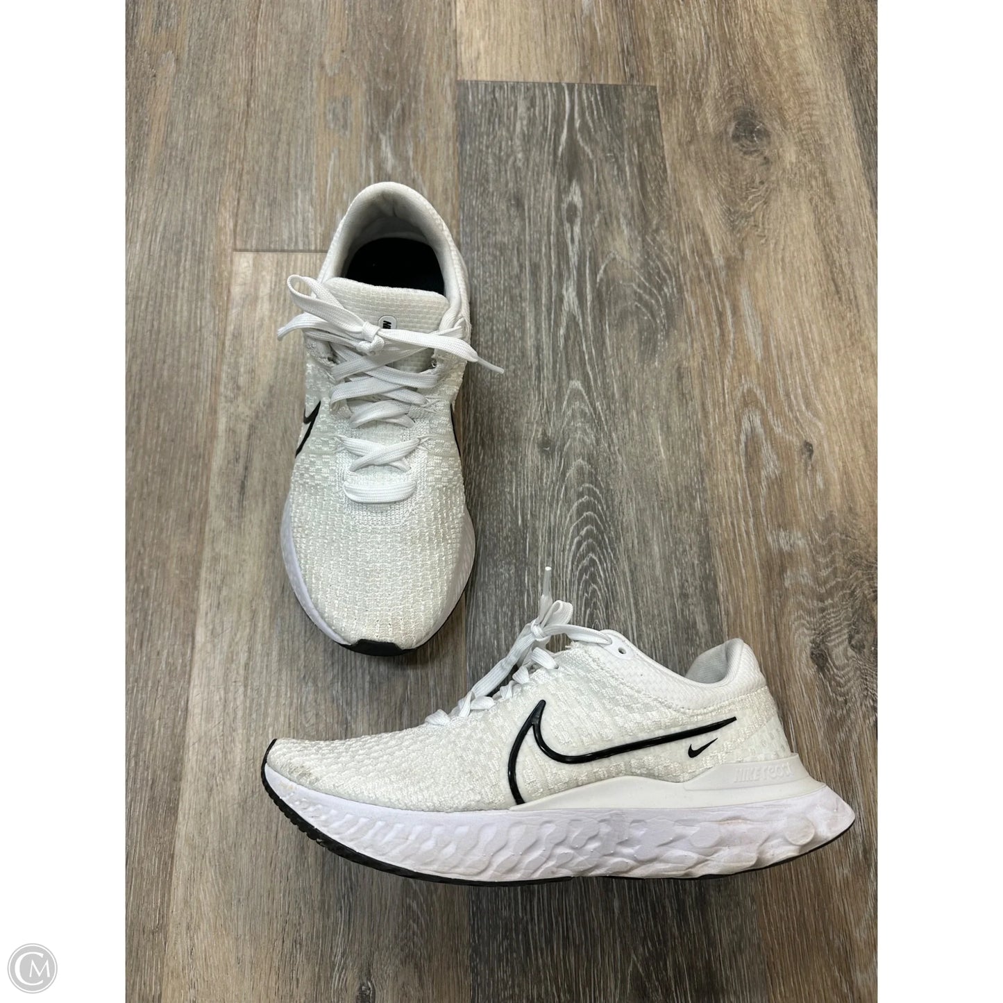 Shoes Athletic By Nike In White, Size: 8.5