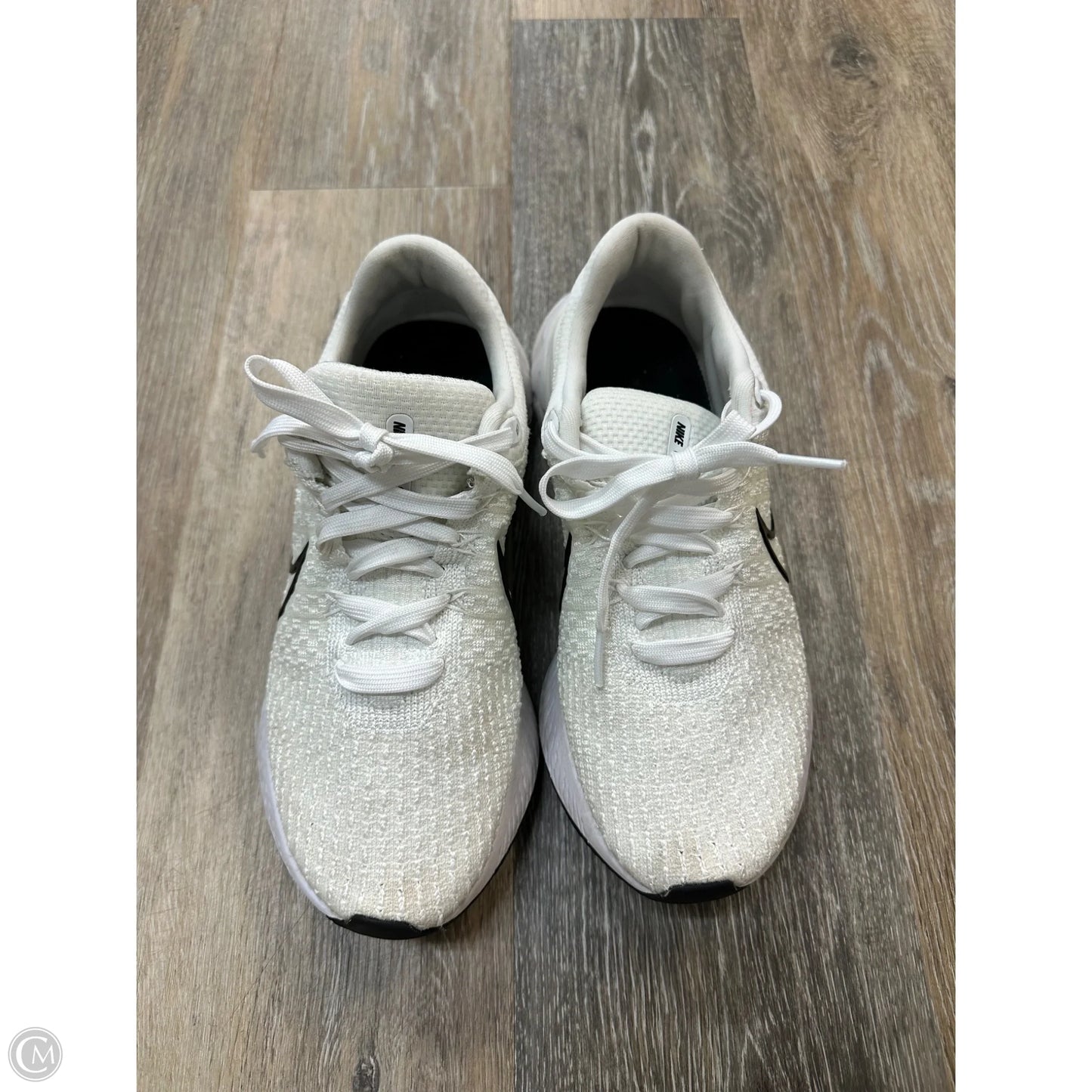 Shoes Athletic By Nike In White, Size: 8.5