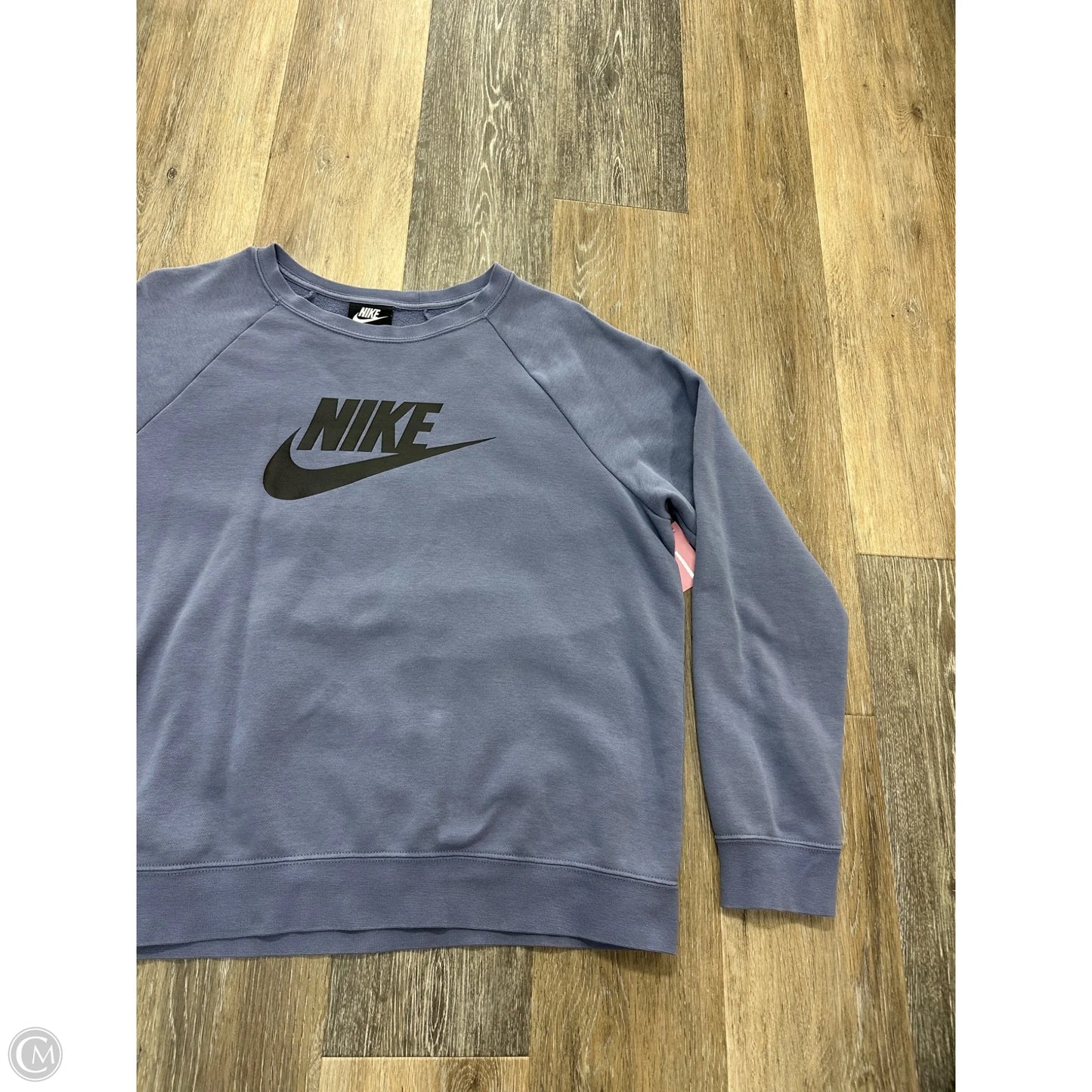 Sweatshirt Crewneck By Nike Apparel In Purple, Size: L