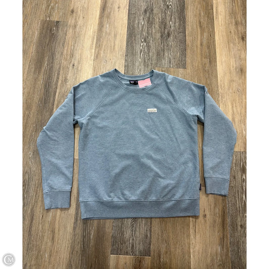 Sweatshirt Crewneck By Patagonia In Blue, Size: L