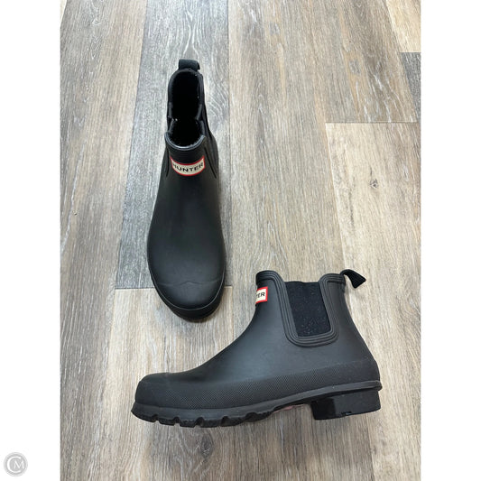 Boots Rain By Hunter In Black, Size: 8