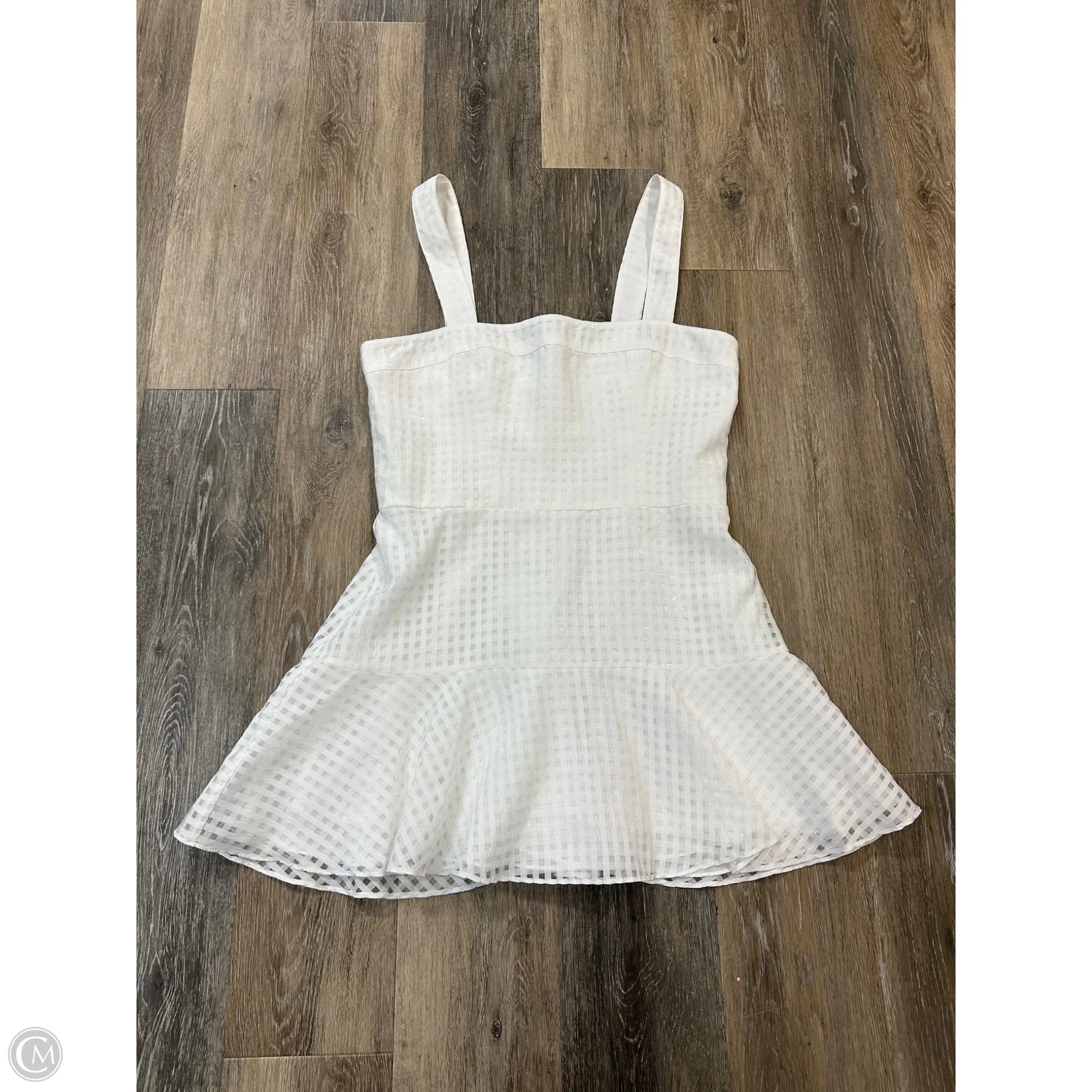 Dress Casual Short By Amanda Uprichard In White, Size: L Dress Casual Short By Amanda Uprichard In White, Size: L