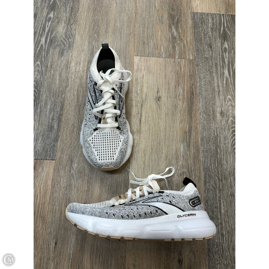 Shoes Athletic By Brooks In Grey, Size: 5.5