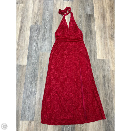 Dress Party Long By Hello Molly In Red, Size: 10