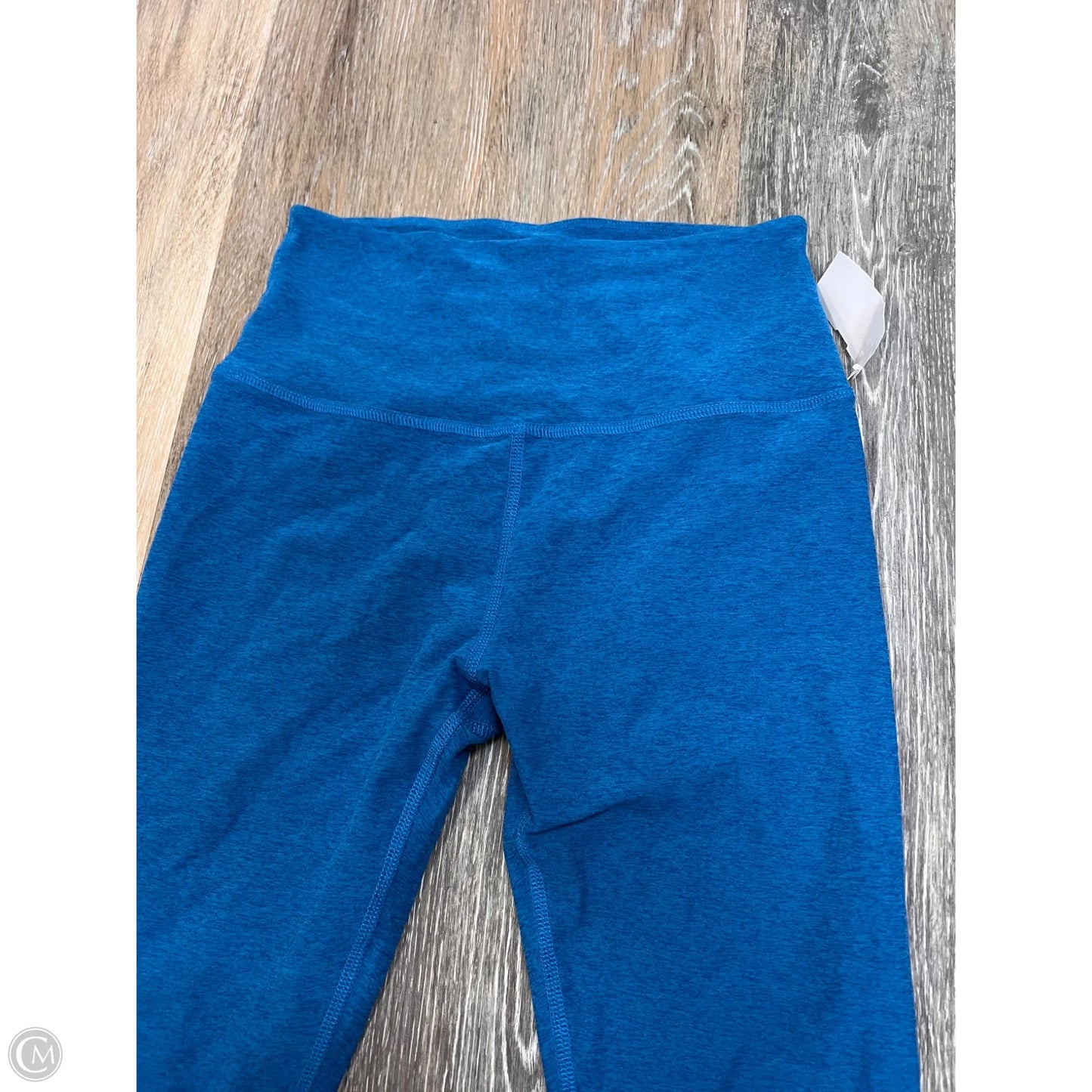Athletic Leggings By Beyond Yoga In Blue, Size: M