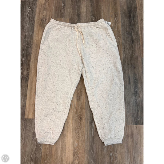 Athletic Pants By Madewell In Cream, Size: 2x
