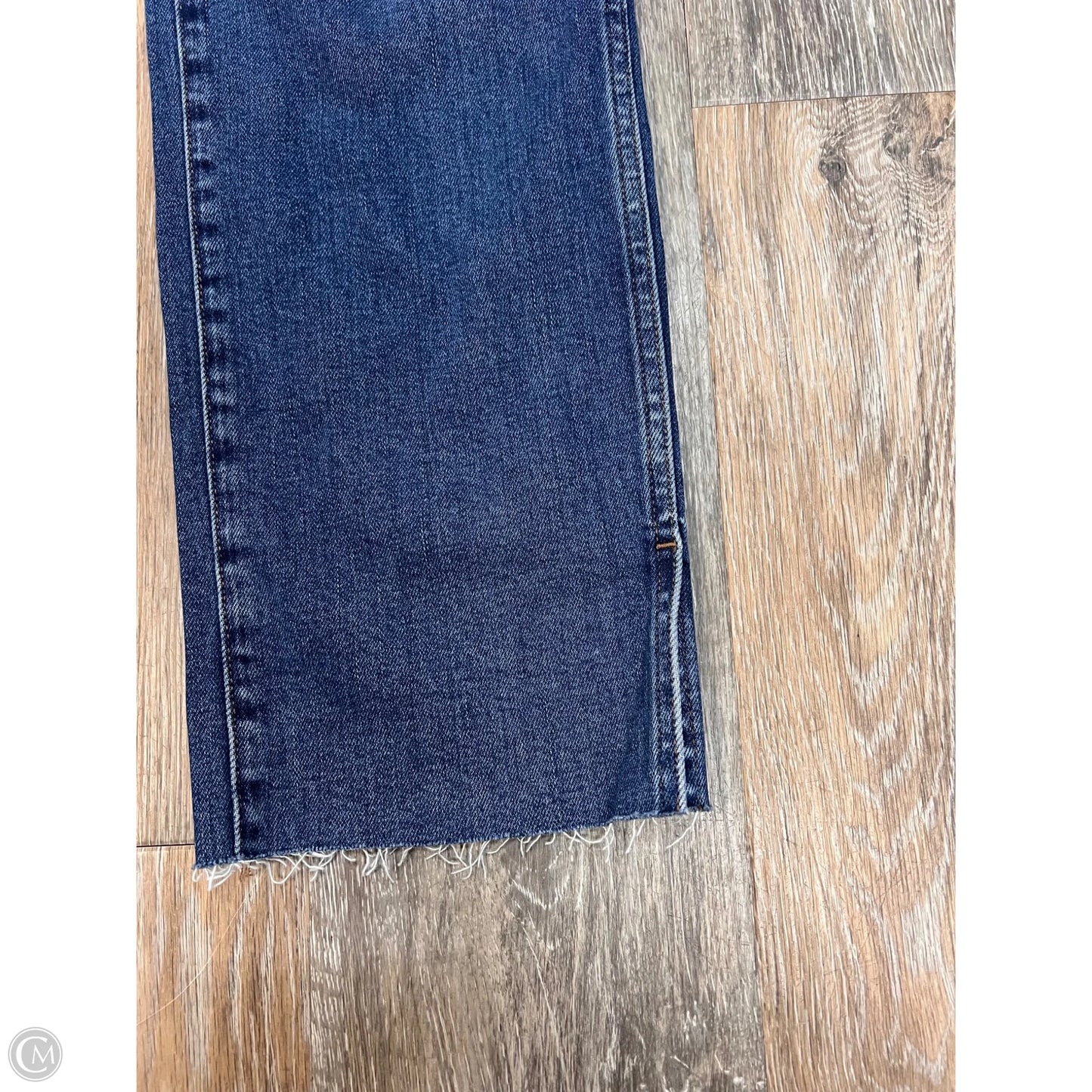 Jeans Straight By Madewell In Blue Denim, Size: 10/30