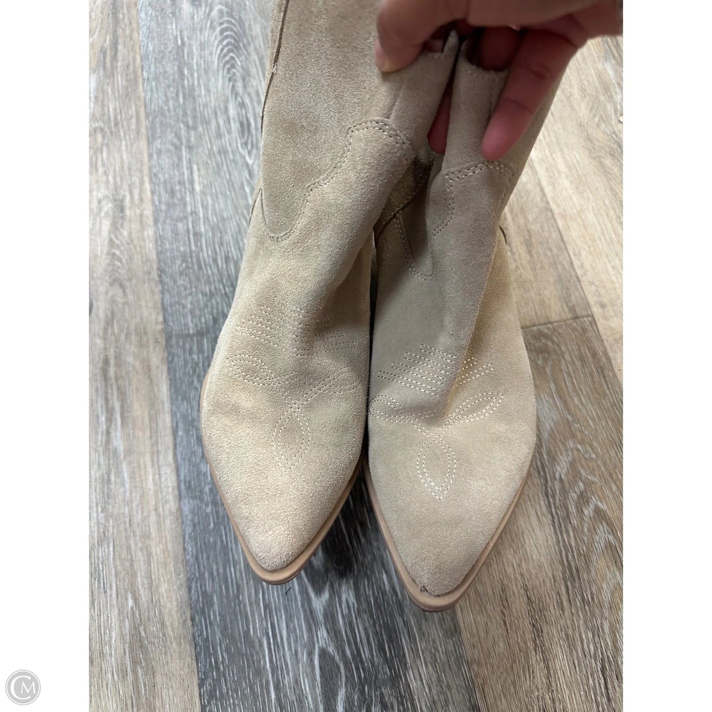 Boots Western By Dolce Vita In Taupe, Size: 9