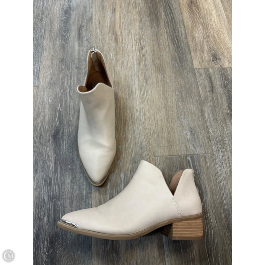 Boots Ankle Heels By Dolce Vita In Tan, Size: 10