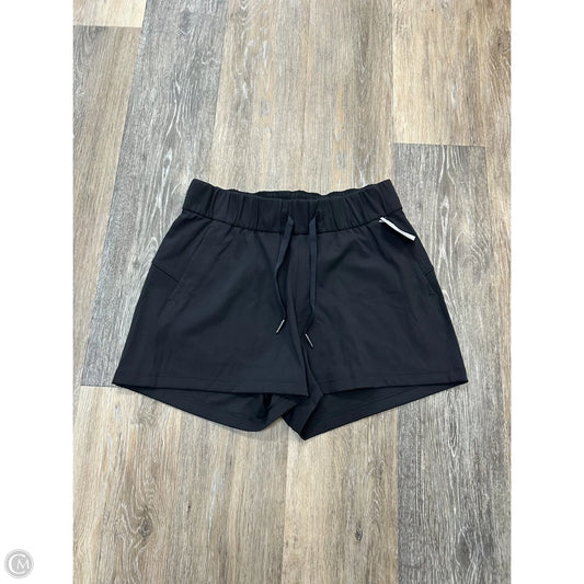 Athletic Shorts By Lululemon In Black, Size: 4