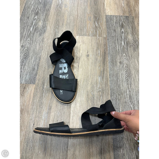 Sandals Flats By Sorel In Black, Size: 11
