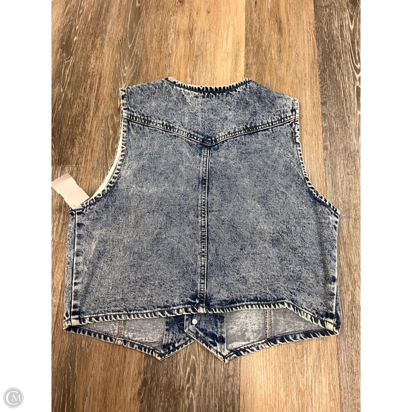Vest Other By Bailey Rose  In Blue Denim, Size: L