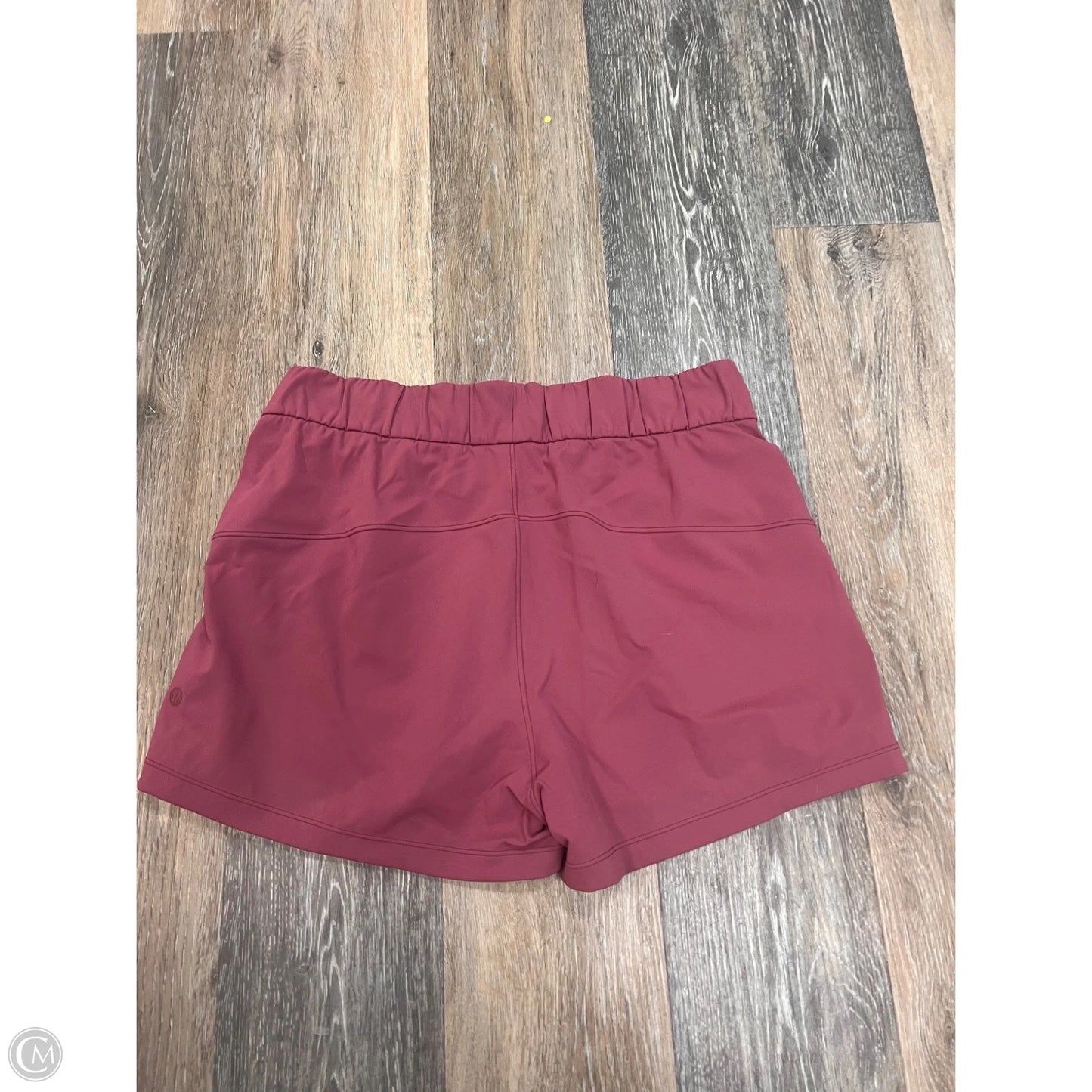Athletic Shorts By Lululemon In Pink, Size: 8