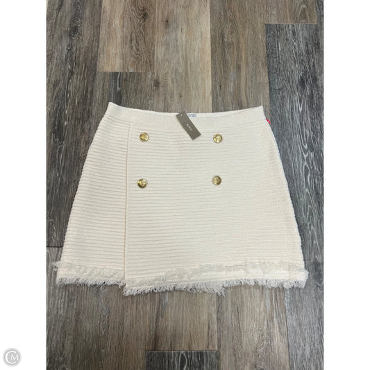 Skirt Mini & Short By J. Crew In Cream, Size: M