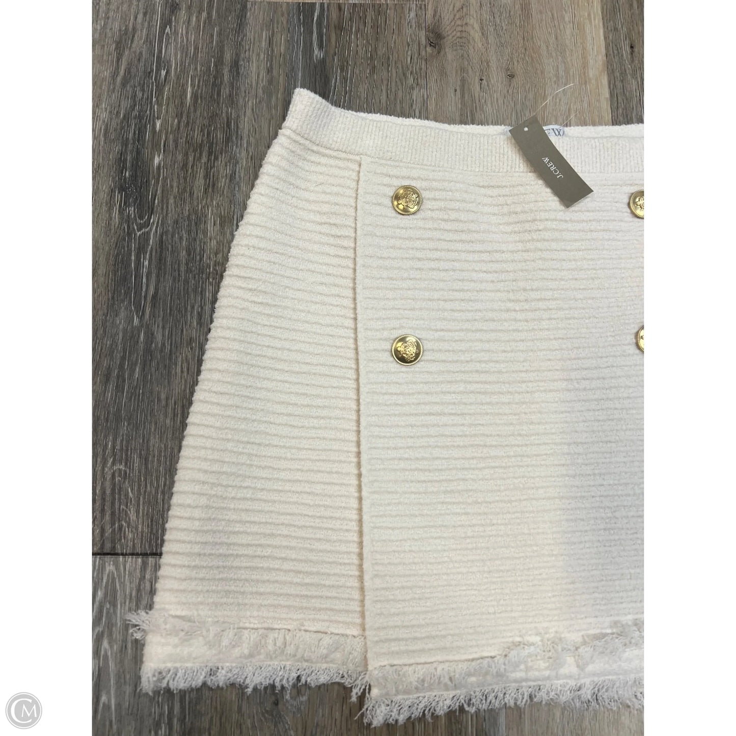 Skirt Mini & Short By J. Crew In Cream, Size: M
