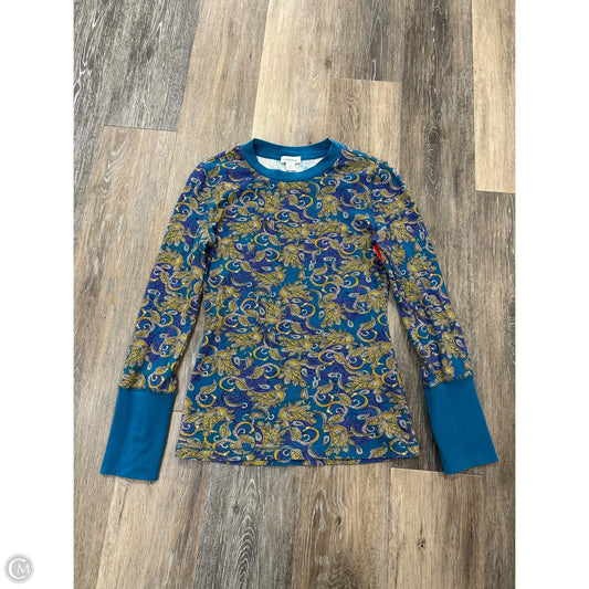 Top Long Sleeve By Sundance In Blue, Size: S