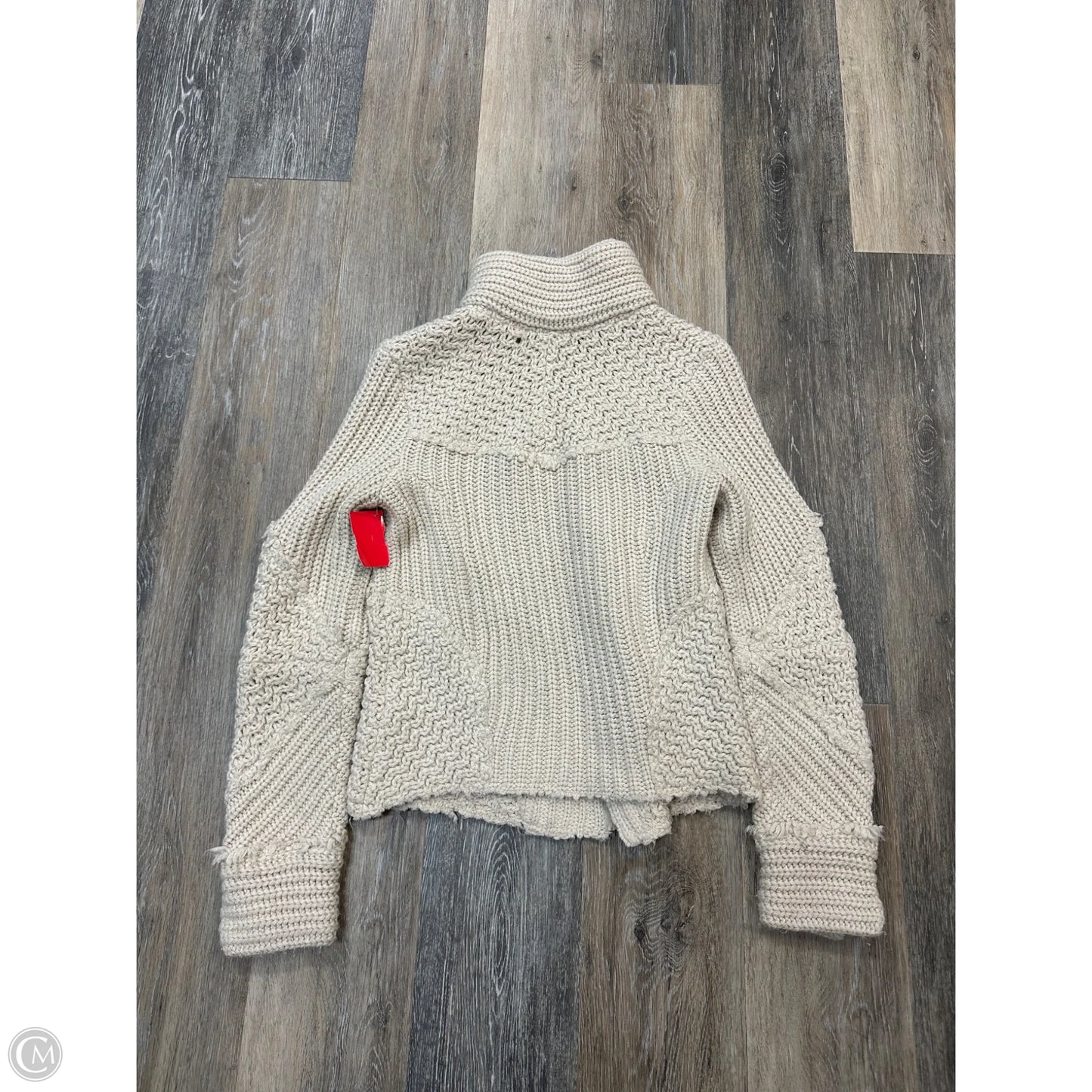 Sweater Cardigan By Zadig And Voltaire In Cream, Size: S