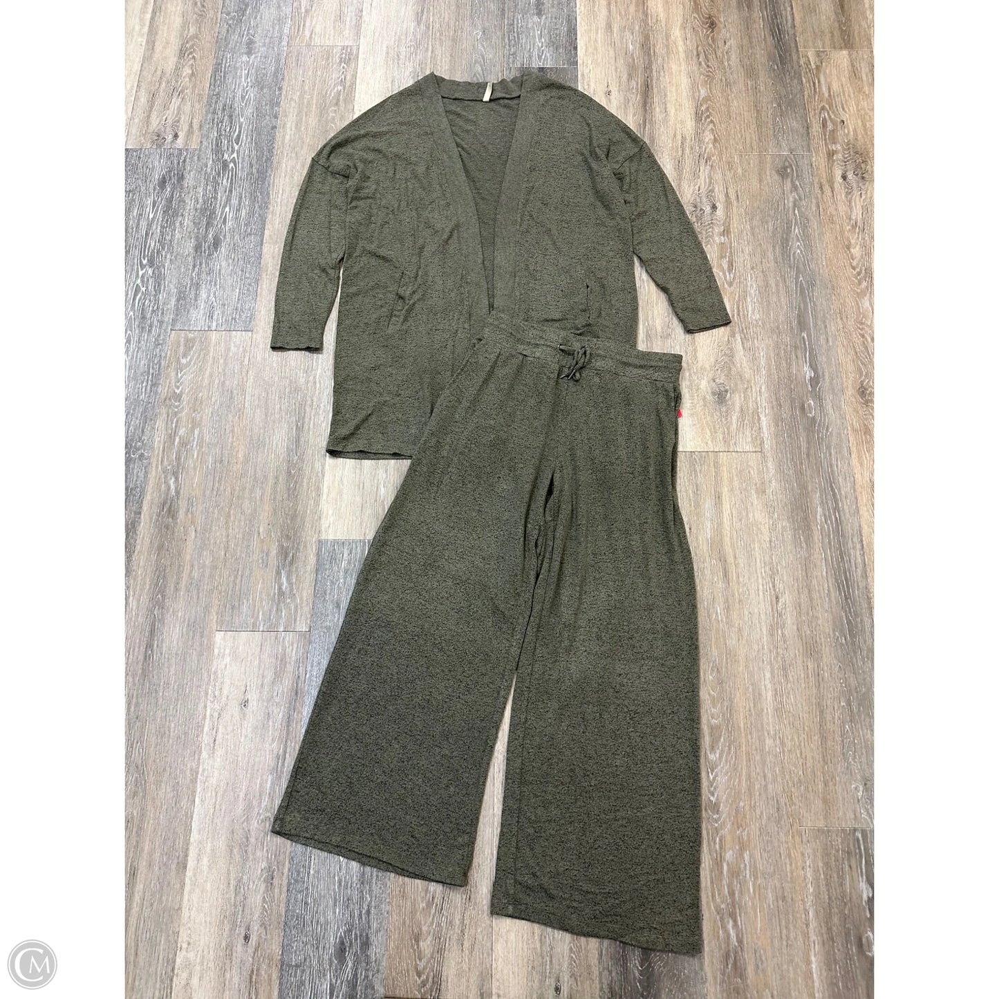Pants Set 2pc By Soyaconcept In Green, Size: S