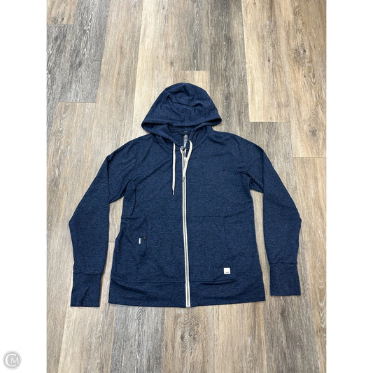 Sweatshirt Hoodie By Vuori In Blue, Size: M