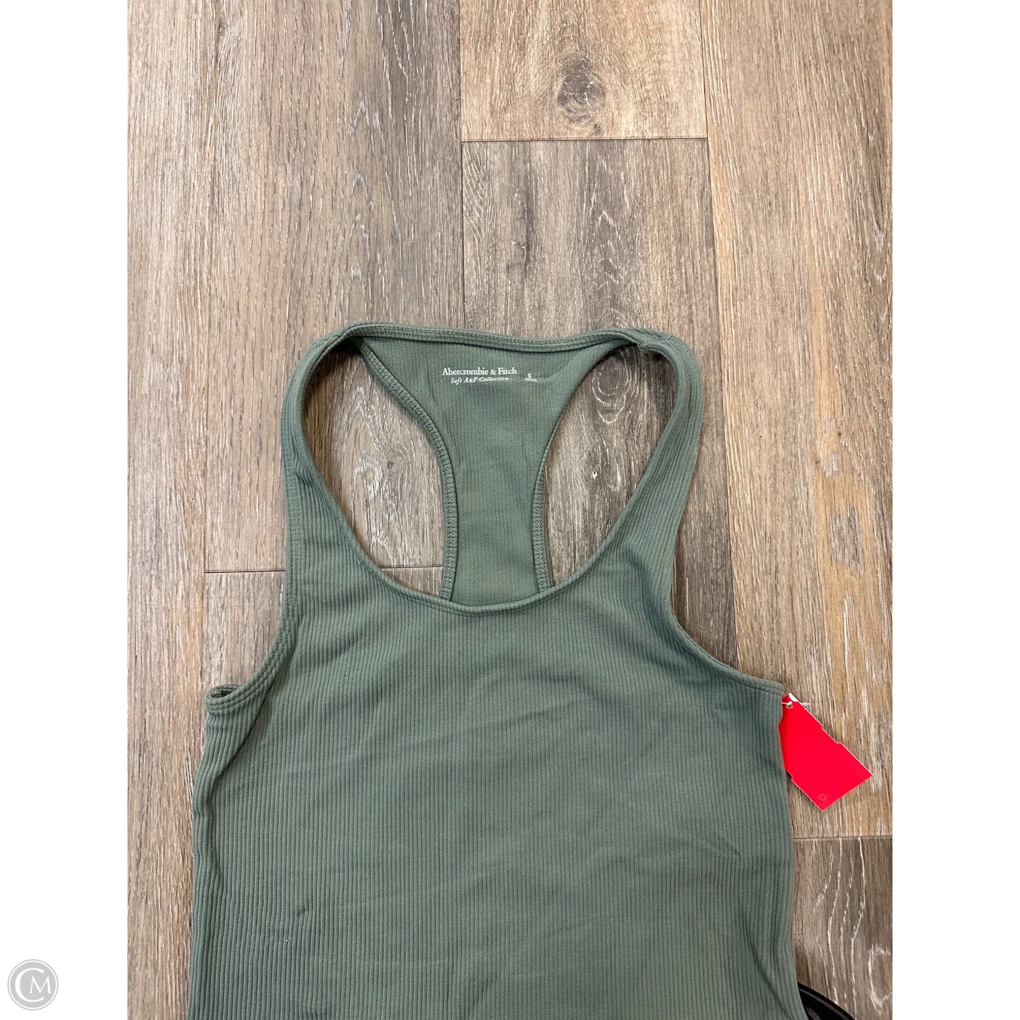 Tank Top By Abercrombie And Fitch In Green, Size: S