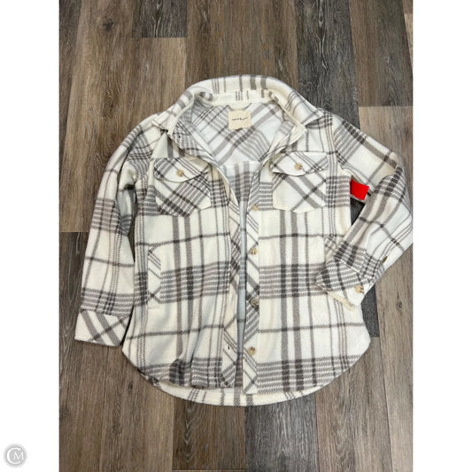 Jacket Shirt By Thread And Supply In Cream, Size: S