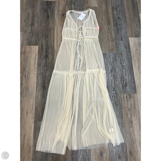 Swimwear Cover-up By Promesa In Cream, Size: M