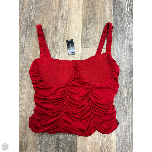 Tank Top By Express In Red, Size: L