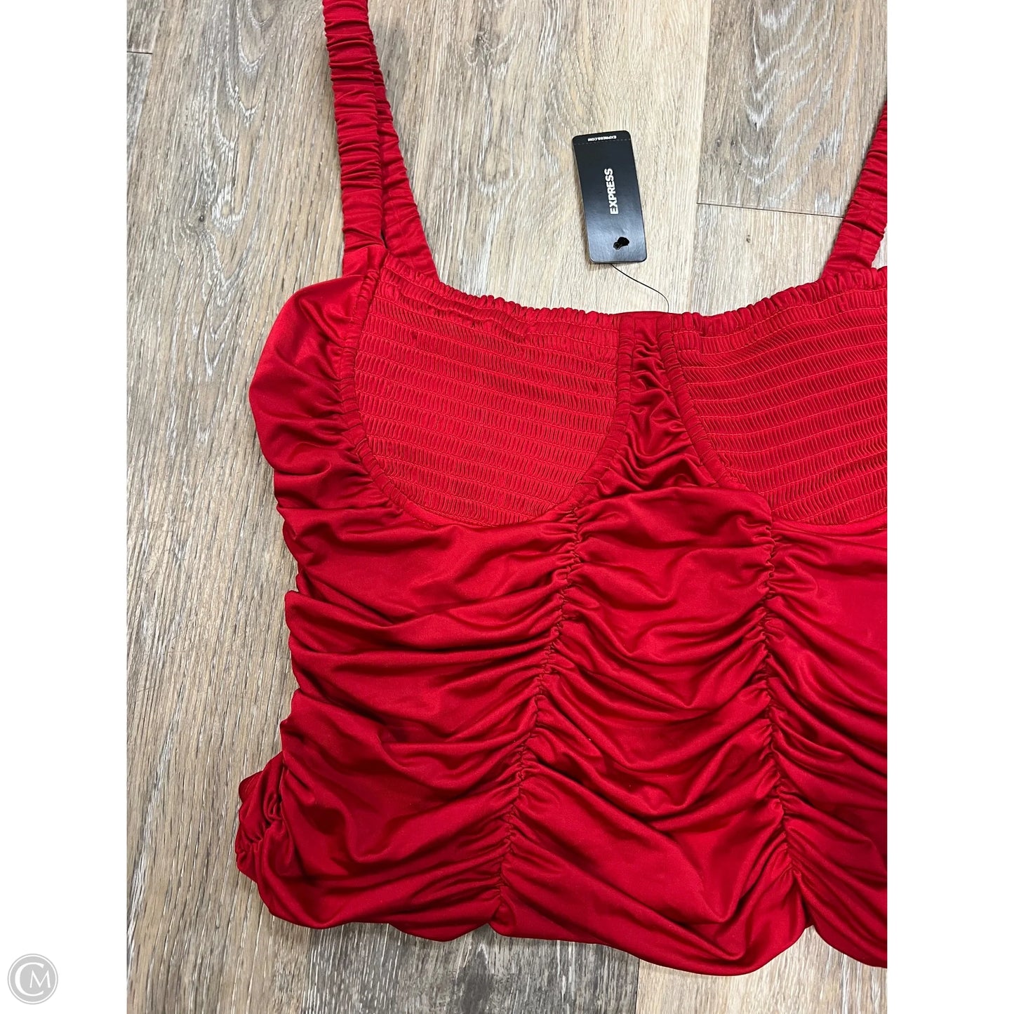 Tank Top By Express In Red, Size: L