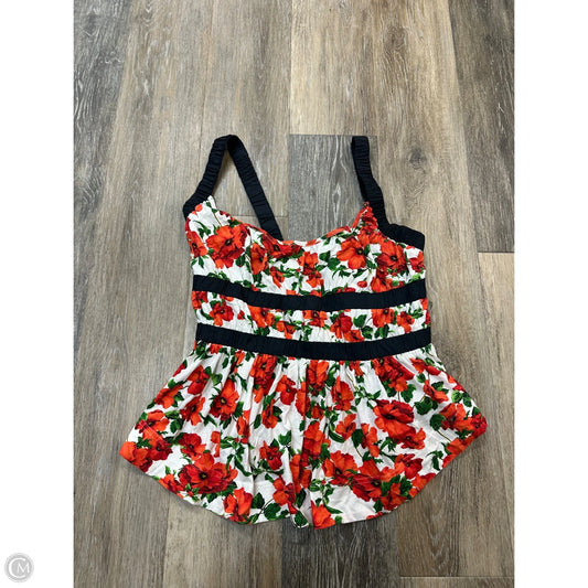 Tank Top By Maeve In Floral Print, Size: M