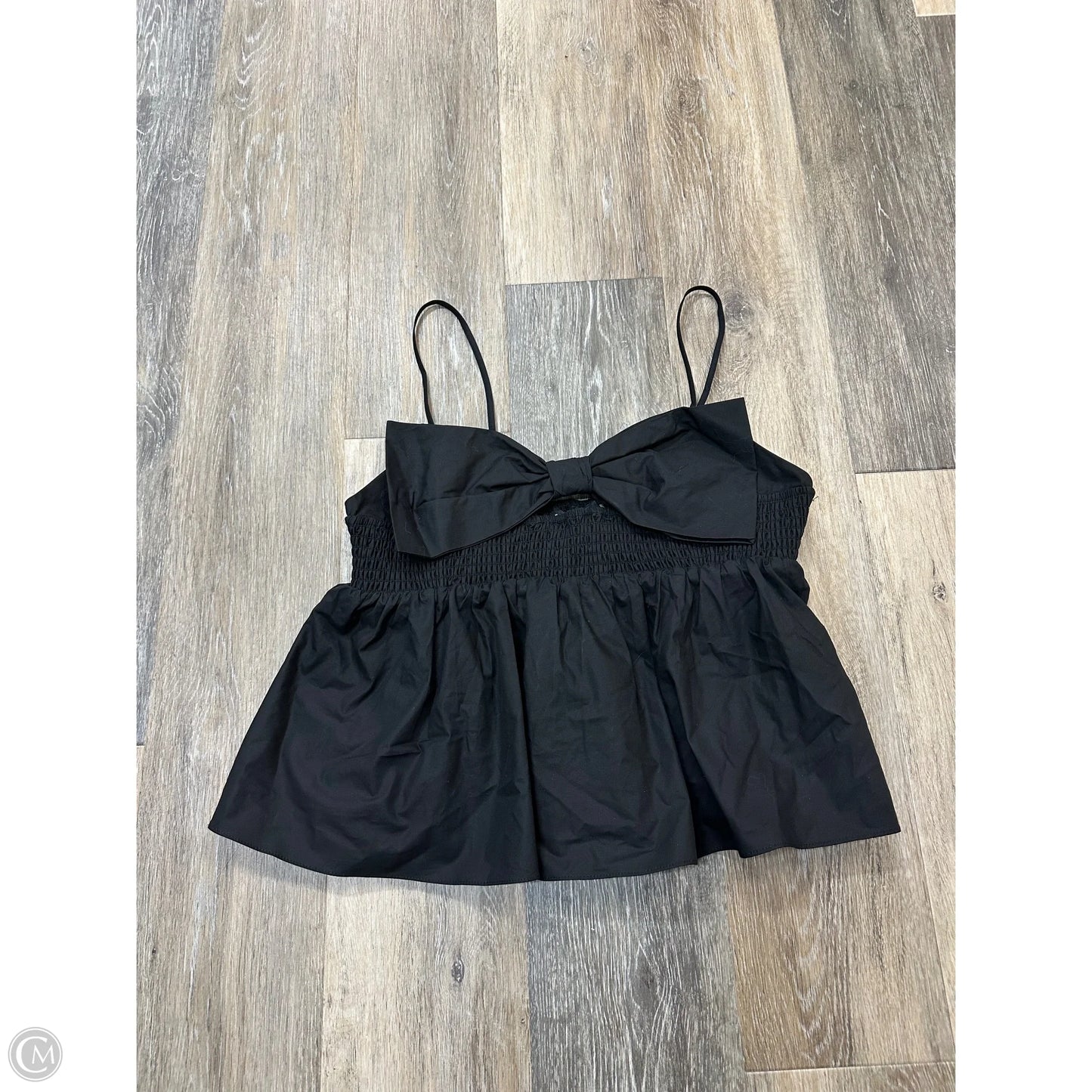 Tank Top By English Factory In Black, Size: M