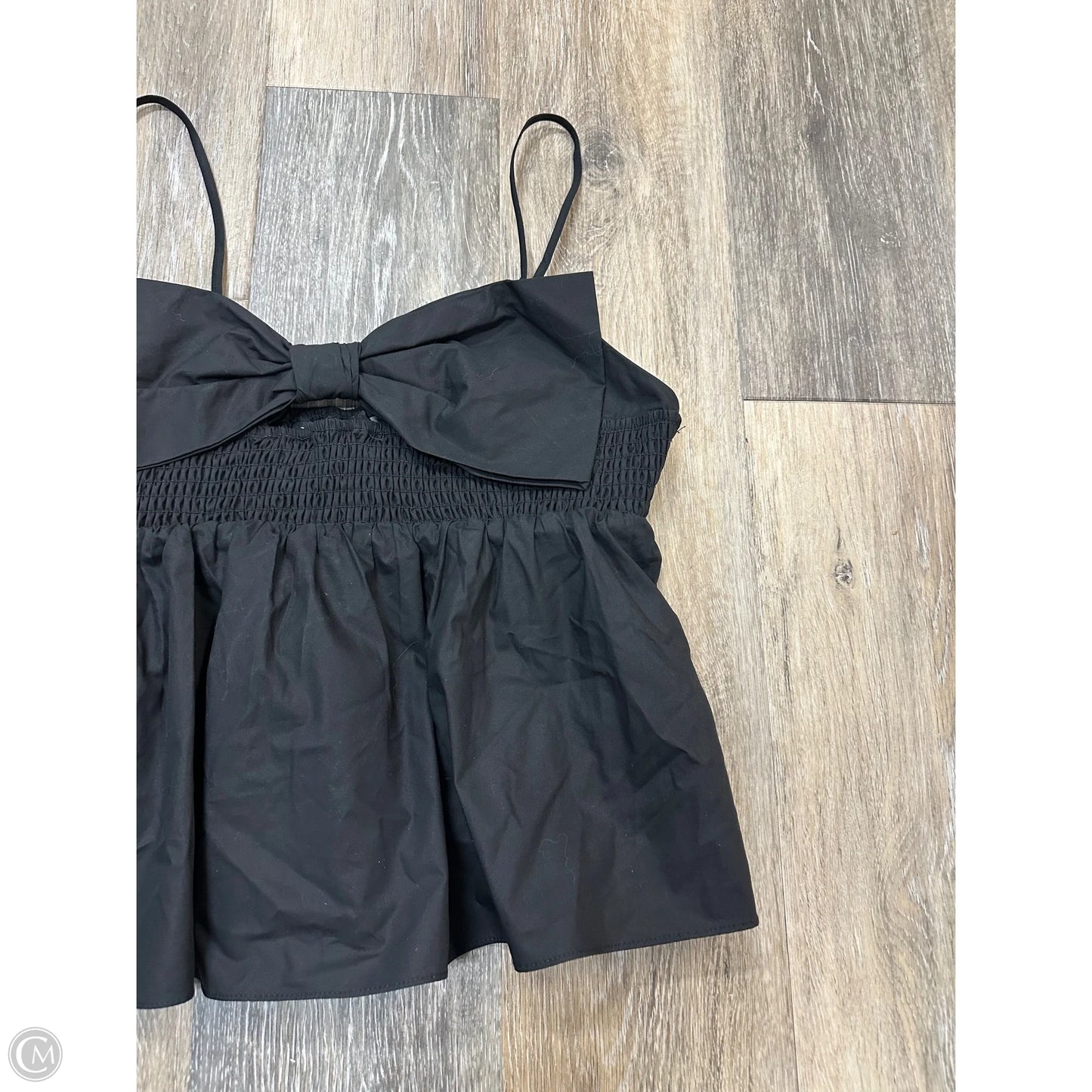 Tank Top By English Factory In Black, Size: M