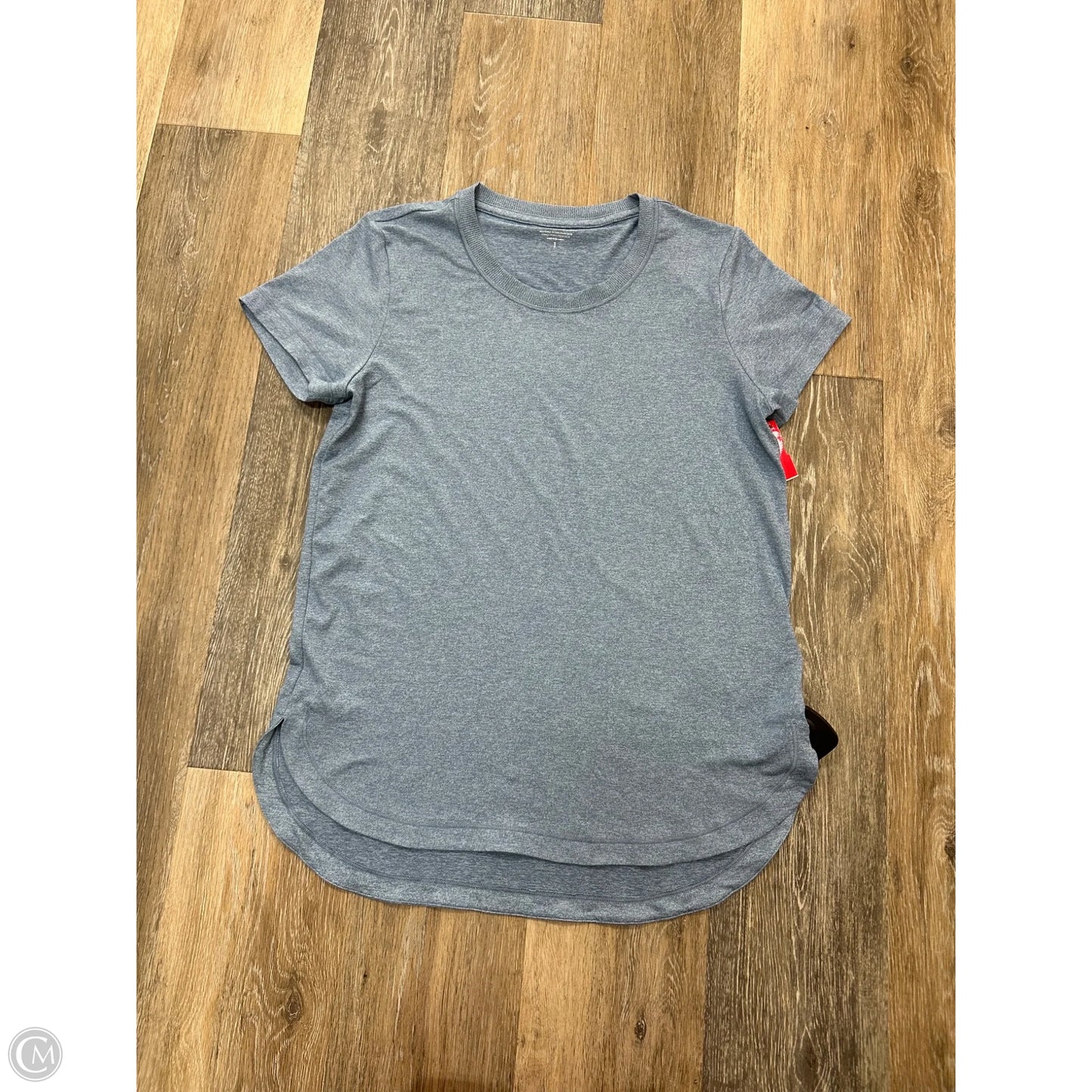 Athletic Top Short Sleeve By Athleta In Blue, Size: S
