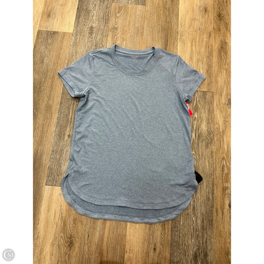 Athletic Top Short Sleeve By Athleta In Blue, Size: S