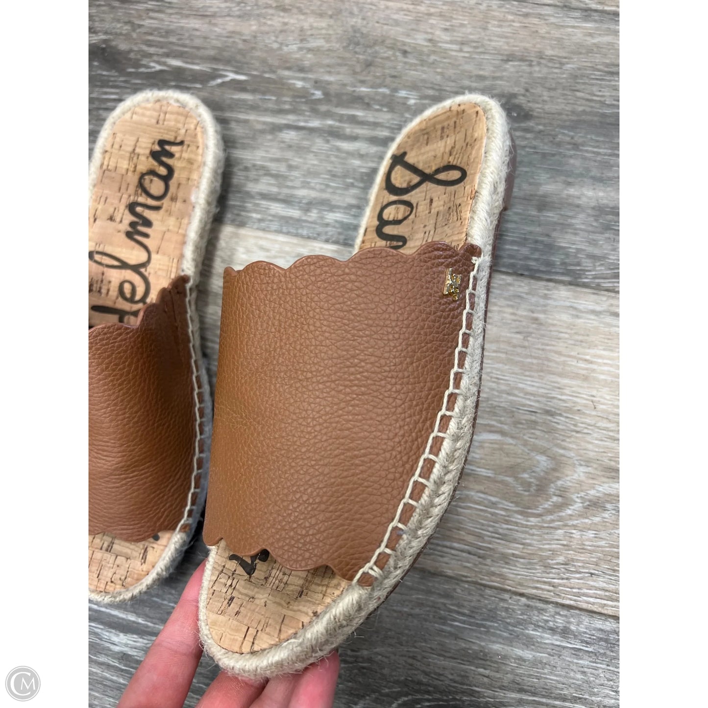Sandals Flats By Sam Edelman In Tan, Size: 7.5