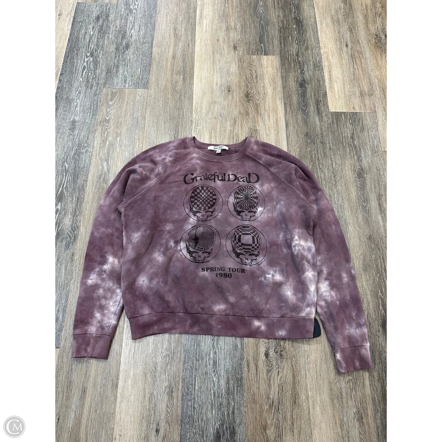Sweatshirt Crewneck By Junk Food In Purple, Size: M