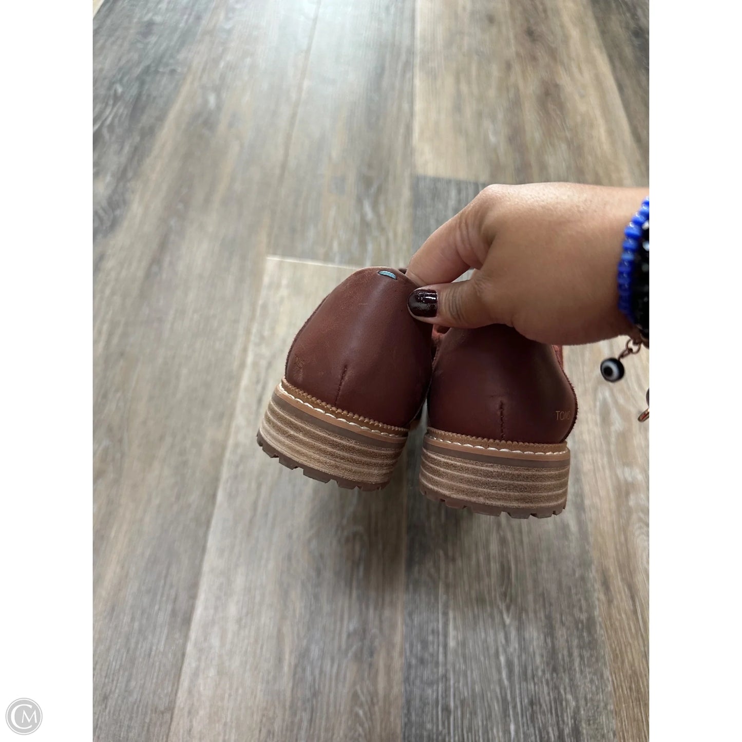 Shoes Flats By Toms In Orange, Size: 10