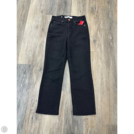 Jeans Cropped By AYR In Black Denim, Size: 4